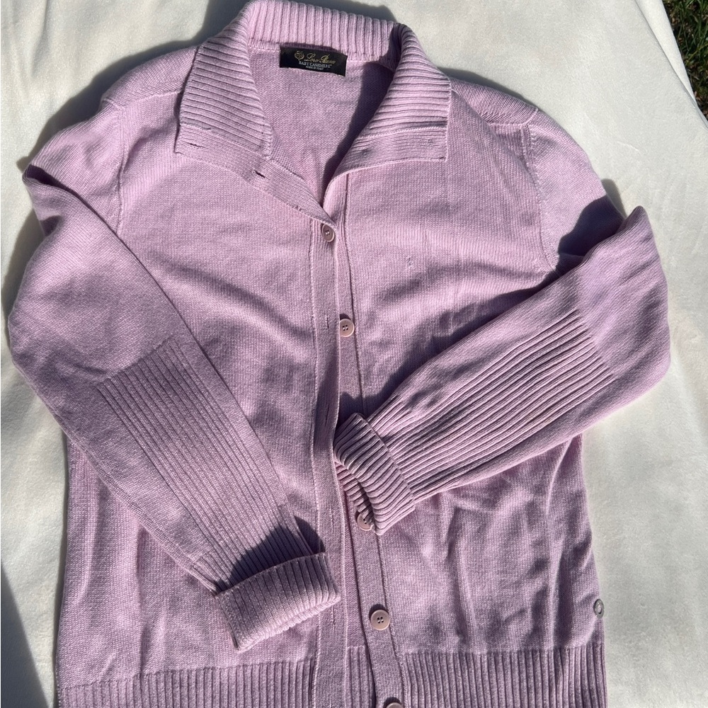 Loro Piana Lilac Women's Cardigan